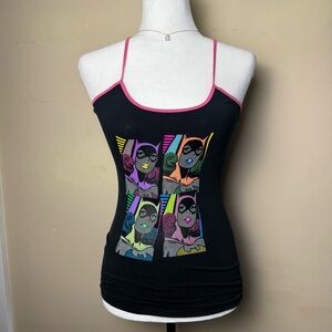 Justice League PopArt Batgirl Graphic Camisole Size XS